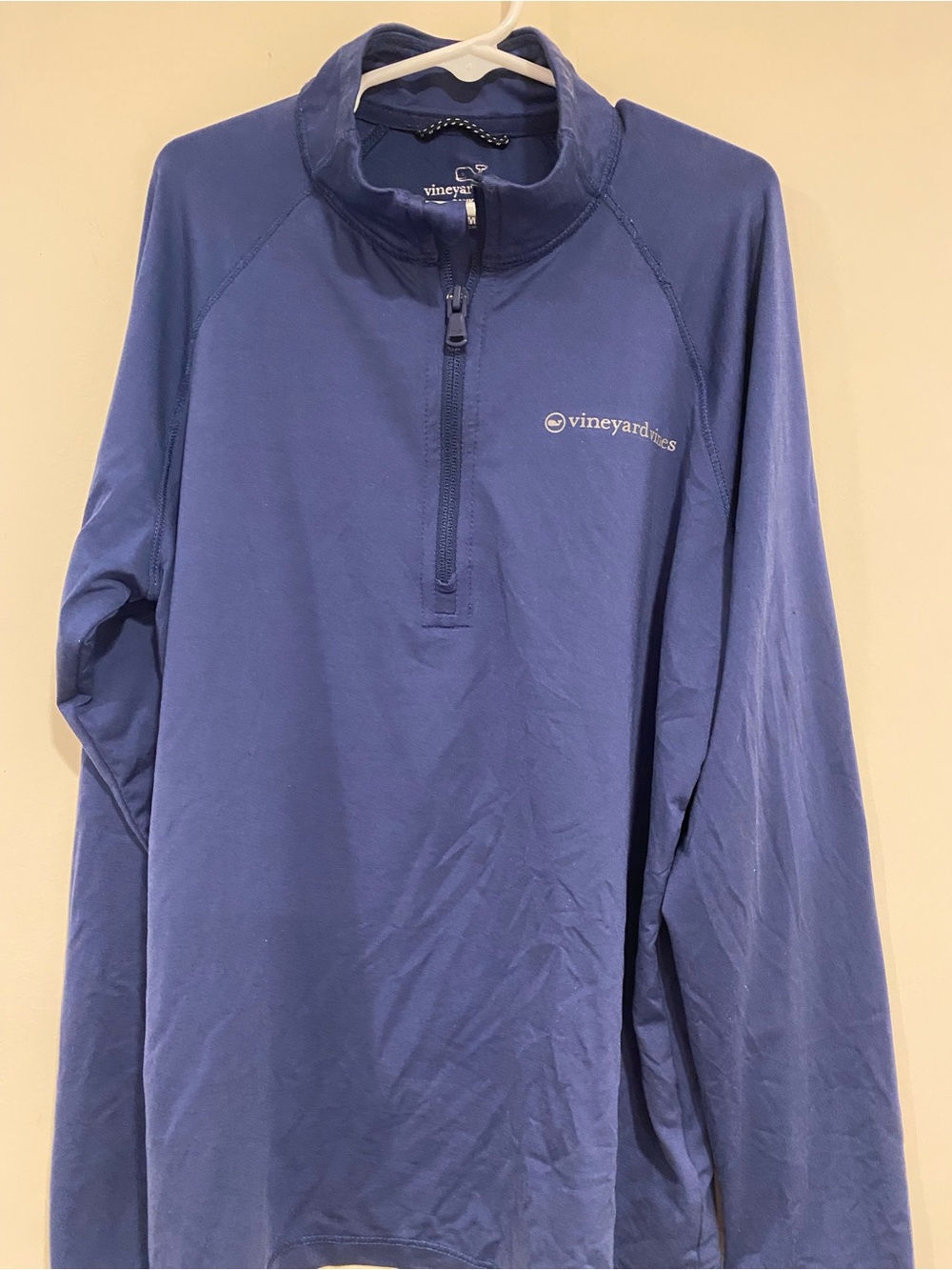 Vineyard Vines Navy Quarter-Zip Pullover